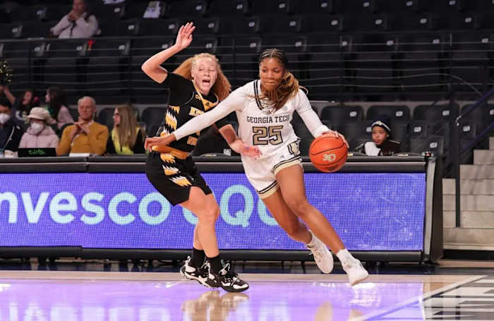 Georgia Tech women's basketball guard Kara Dunn